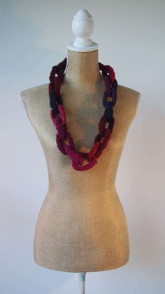 Chain Link Scarf Jenny King Designs